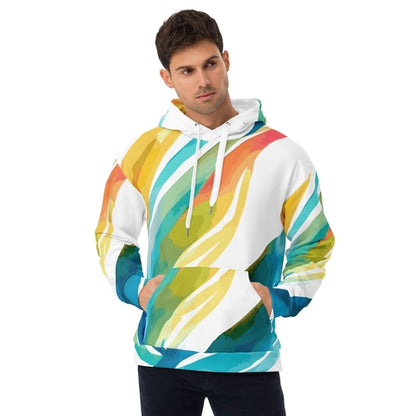 Mens Graphic Hoodie Strength and Courage Design